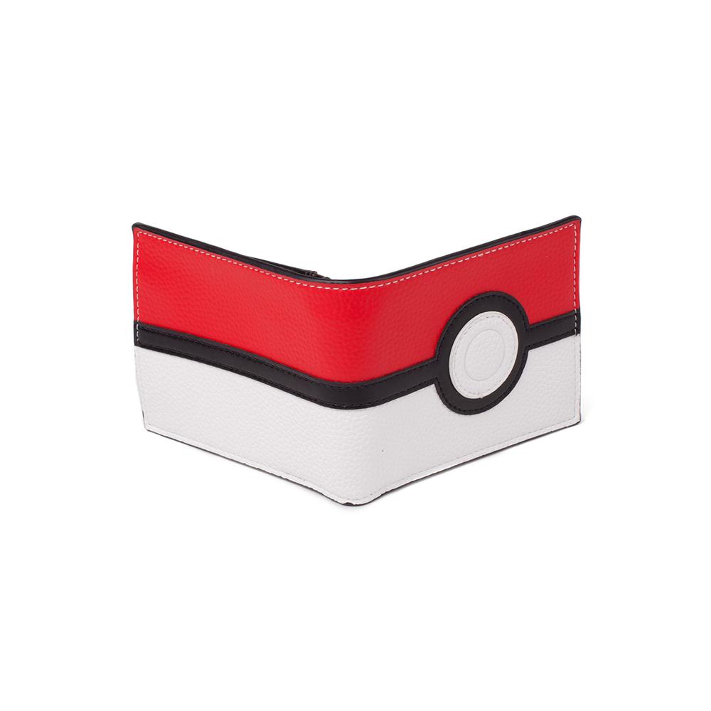 Pokémon - Poké Ball Bifold portefeuille - Blanc/Rouge